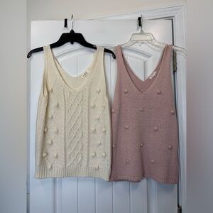 Women’s Sweater Tank Tops Size S